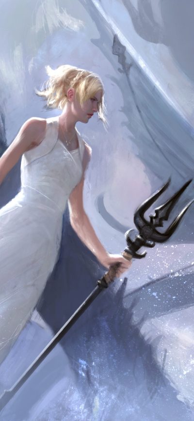 Fond d'écran iPhone Luna Final Fantasy