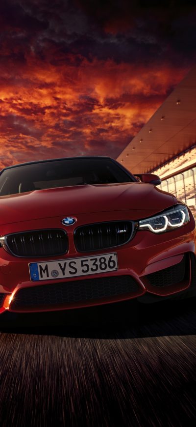 Fond d'écran Bmw M4 2018 sur iPhone