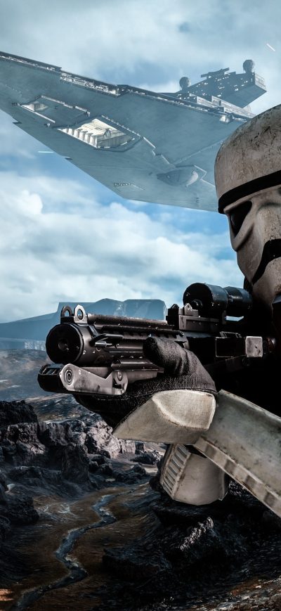 Fond d'écran iPhone Stormtroopers Star Wars Battlefront