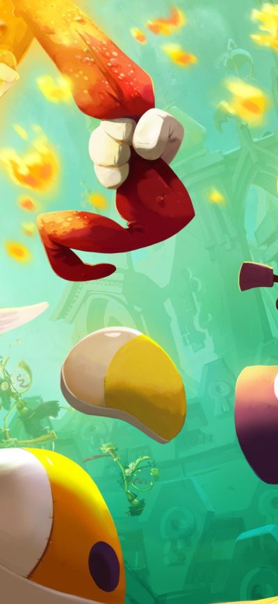 Fond d'écran Rayman legends sur iPhone