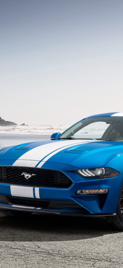 Fond d'écran iPhone Ford Mustang EcoBoost Performance Pack 1 2018
