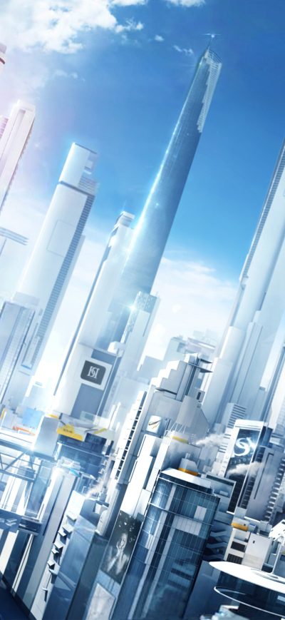 Fond d'écran iPhone Mirrors Edge City Of Glass