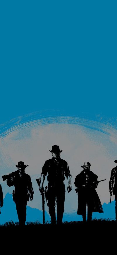 Fond d'écran iPhone Red Daed Redemption 2 Artwork 5k