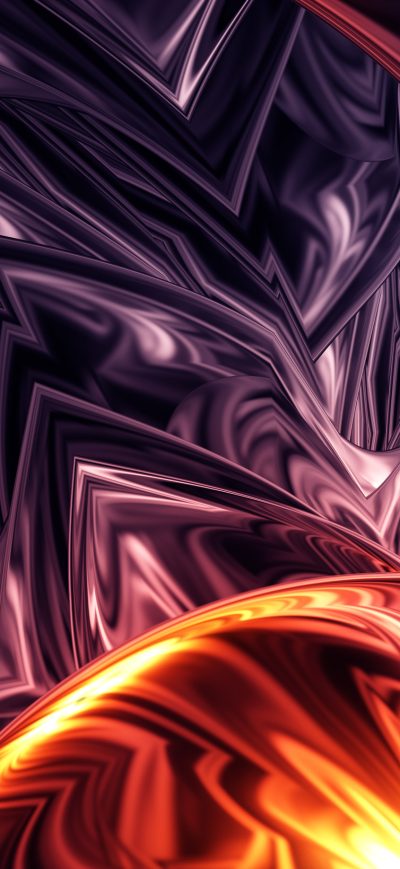 Fond d'écran iPhone Apopysis Fractal Art Abstract 4k