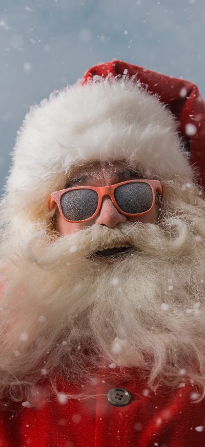 Fond d'écran iPhone Cool Santa Claus 4k