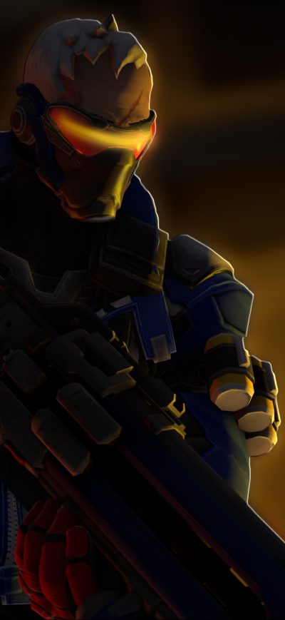 Fond d'écran iPhone Soldier 76 Overwatch 4k