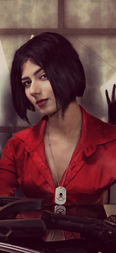 Fond d'écran iPhone Ada Wong Cosplay 5k