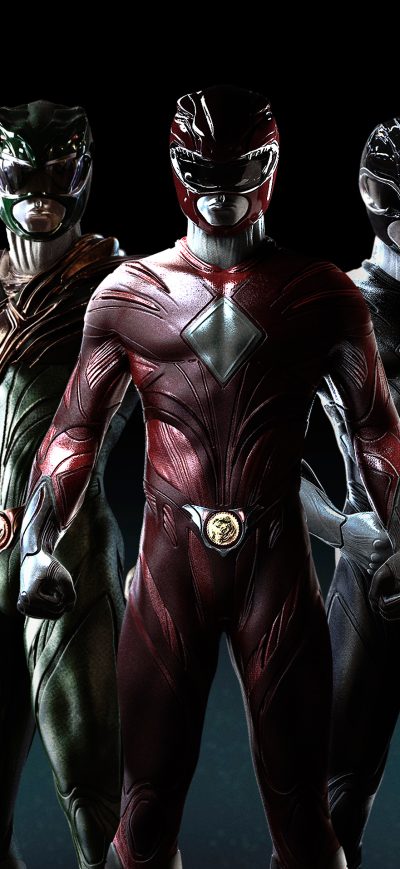 Fond d'écran iPhone Power Rangers 4k Artwork