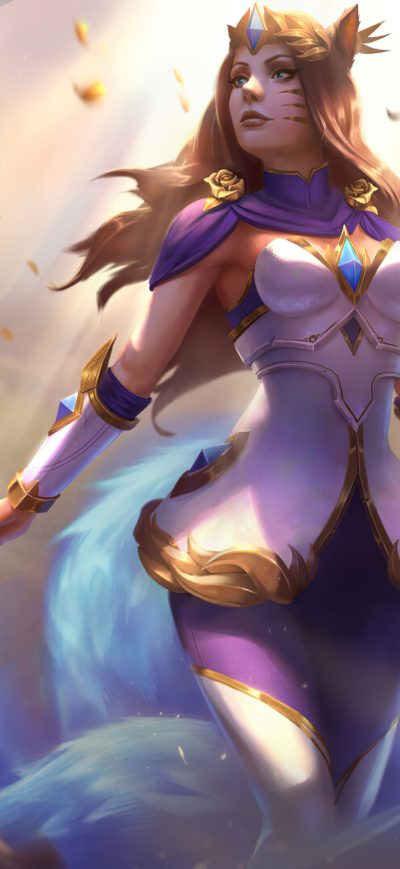Fond d'écran iPhone 2020 Ahri League Of Legends 4k