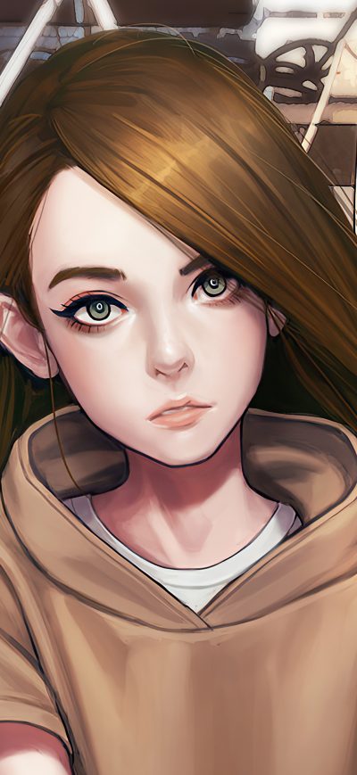 Fond d'écran Gamer Girl 4k sur iPhone