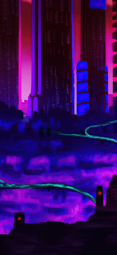 Fond d'écran iPhone Bounty Hunter In Carbon City 4k