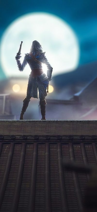 Fond d'écran iPhone Assassins Creed Odyssey FanArt 4k