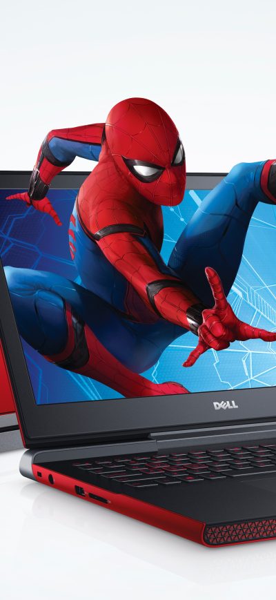Fond d'écran iPhone Dell Spiderman Edition Inspiron 15 7000