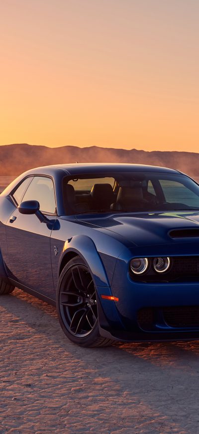Fond d'écran iPhone 2018 Dodge Challenger SRT Hellcat Widebody Front