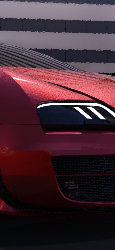 Fond d'écran iPhone Deadpool Inspired Bugatti