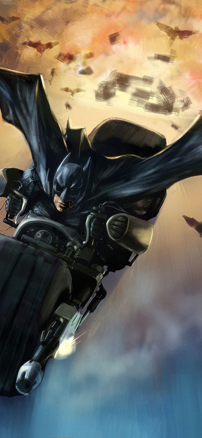 Fond d'écran iPhone Batman Bat Mobile