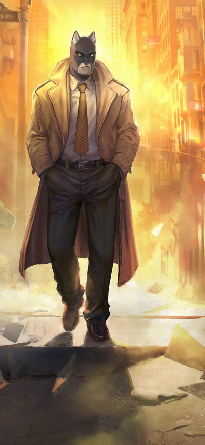 Fond d'écran iPhone Blacksad Under The Skin 4k
