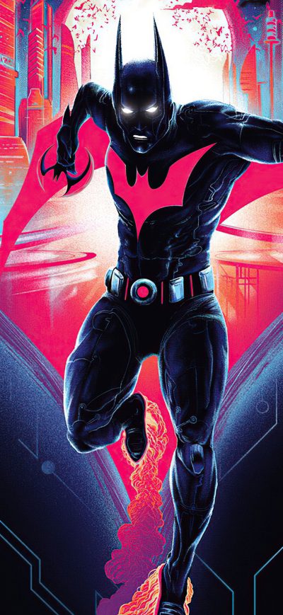 Fond d'écran iPhone Batman Beyond 2021 4k