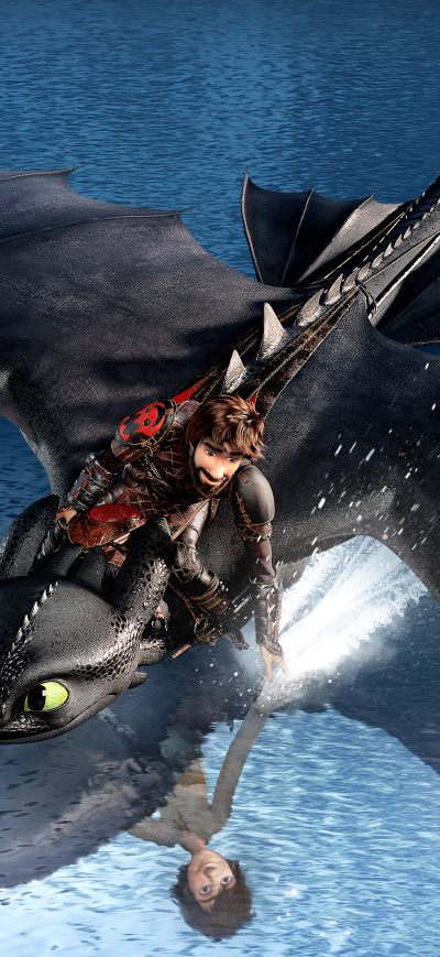 Fond d'écran iPhone How To Train Your Dragon The Hidden World 8k