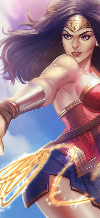 Fond d'écran iPhone Wonder Woman Sword Shield