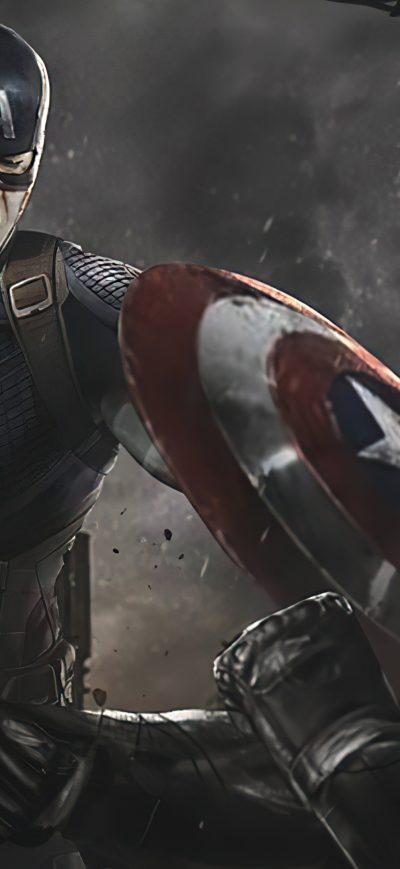 Fond d'écran iPhone Captain America Vs Batman 4k