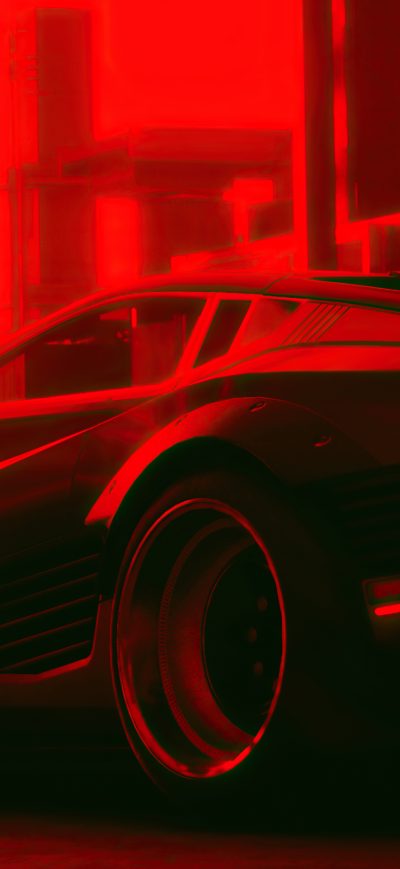 Fond d'écran iPhone Cyberpunk 2077 Samurai 5k