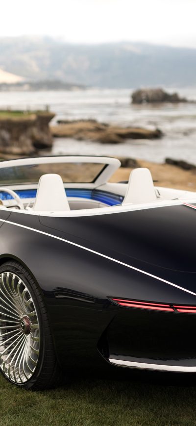Fond d'écran iPhone Vision Mercedes Maybach 6 Cabriolet 2017 Rear