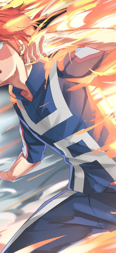 Fond d'écran iPhone Shouto Todoroki My Hero Academia 4k