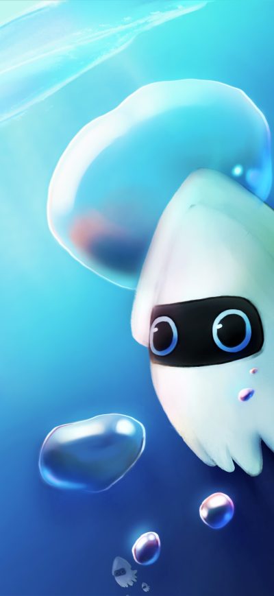 Fond d'écran iPhone Cute Blooper Digital Art 5k