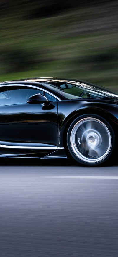 Fond d'écran iPhone Bugatti Chiron On Road