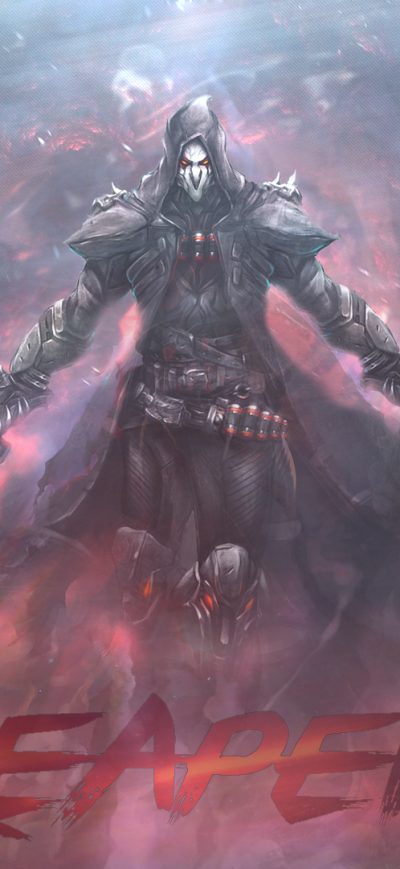 Fond d'écran iPhone Reaper Overwatch