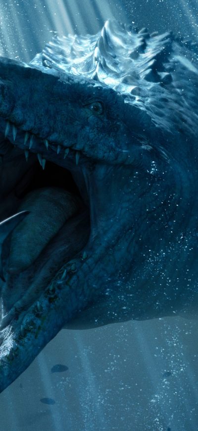 Fond d'écran iPhone Jurassic World Underwater