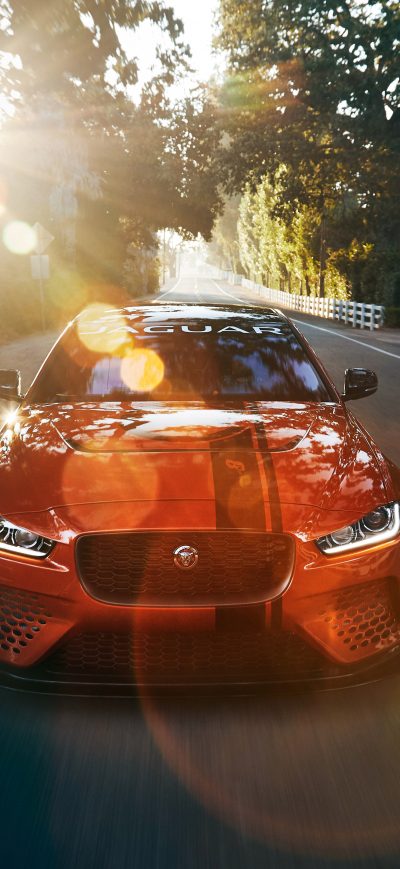 Fond d'écran iPhone Jaguar XE SV Project 2018