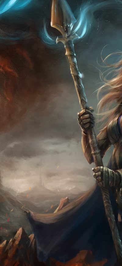 Fond d'écran iPhone Ellenuviel Fantasy Girl Art