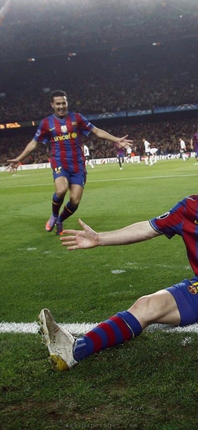 Fond d'écran iPhone FCB Leo Messi