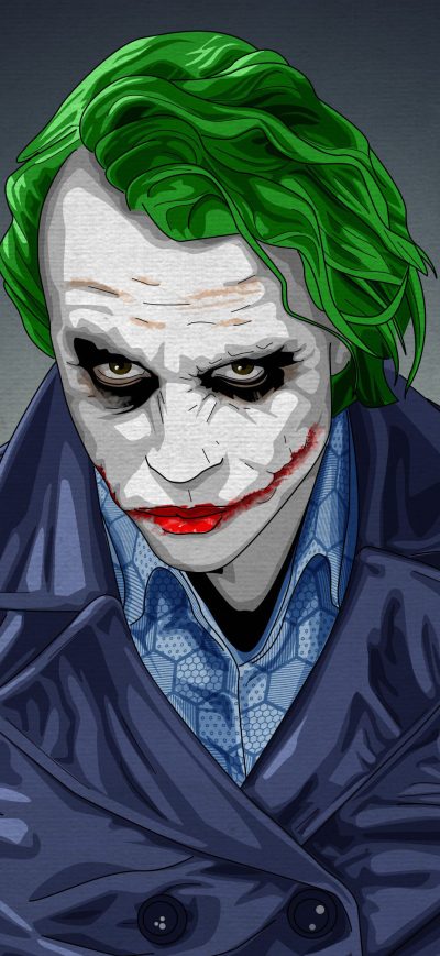 Fond d'écran Joker Artwork 4k sur iPhone