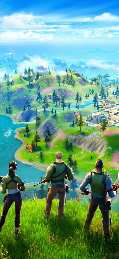 Fond d'écran iPhone Fortnite Chapter 2 2019