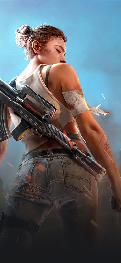 Fond d'écran iPhone Garena Free Fire 4k