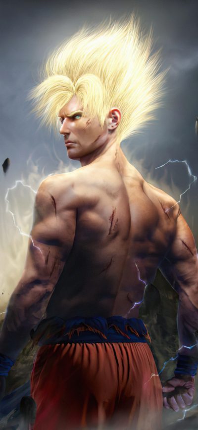 Fond d'écran iPhone Goku Dragon Ball Z