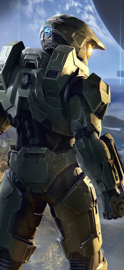 Fond d'écran iPhone Halo Infinite 8k