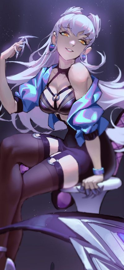 Fond d'écran iPhone Evelynn Kda 4k