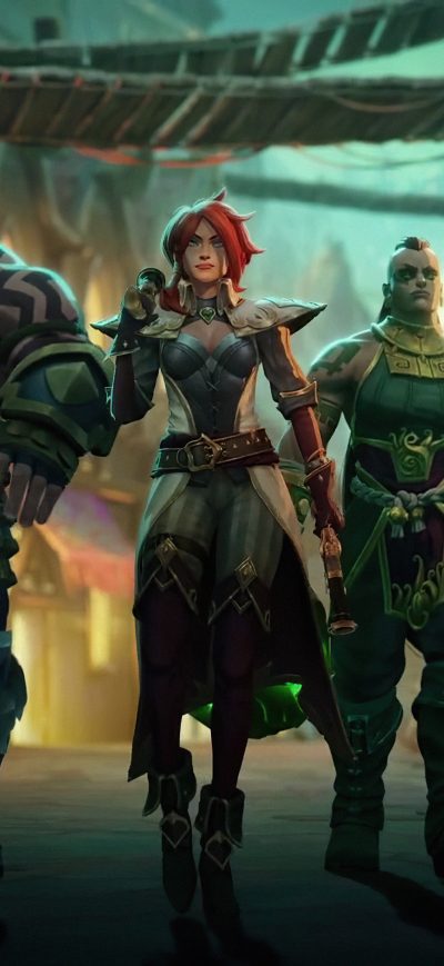 Fond d'écran iPhone Ruined King League Of Legends 4k