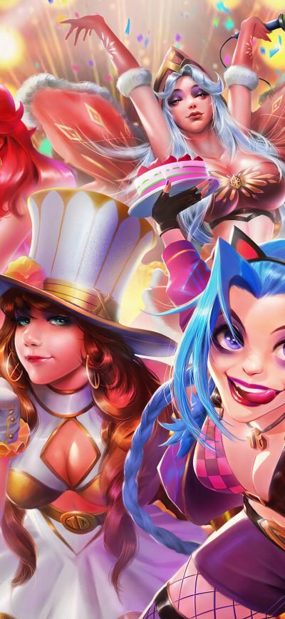 Fond d'écran League Of Legends 2020 4k sur iPhone