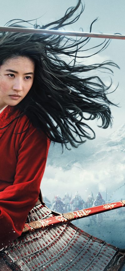 Fond d'écran iPhone Mulan 8k