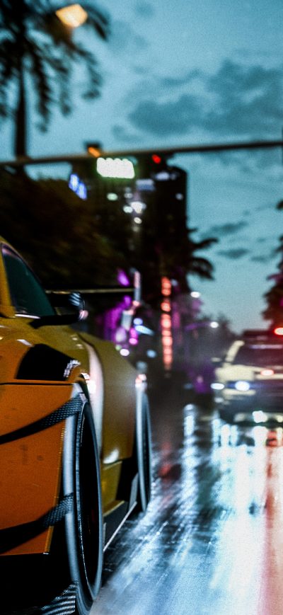 Fond d'écran iPhone Need For Speed Heat 5k