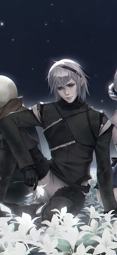 Fond d'écran iPhone NieR Replicant 5k
