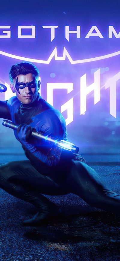 Fond d'écran iPhone Nightwing Gotham Knight Cosplay 4k
