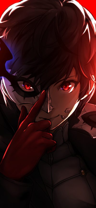 Fond d'écran iPhone Protagoinst Persona 5 4k