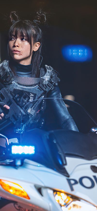 Fond d'écran iPhone Police 2049 Scifi