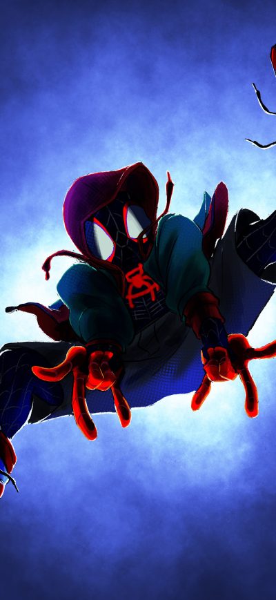 Fond d'écran iPhone Spiderman Into The Spider Verse4k